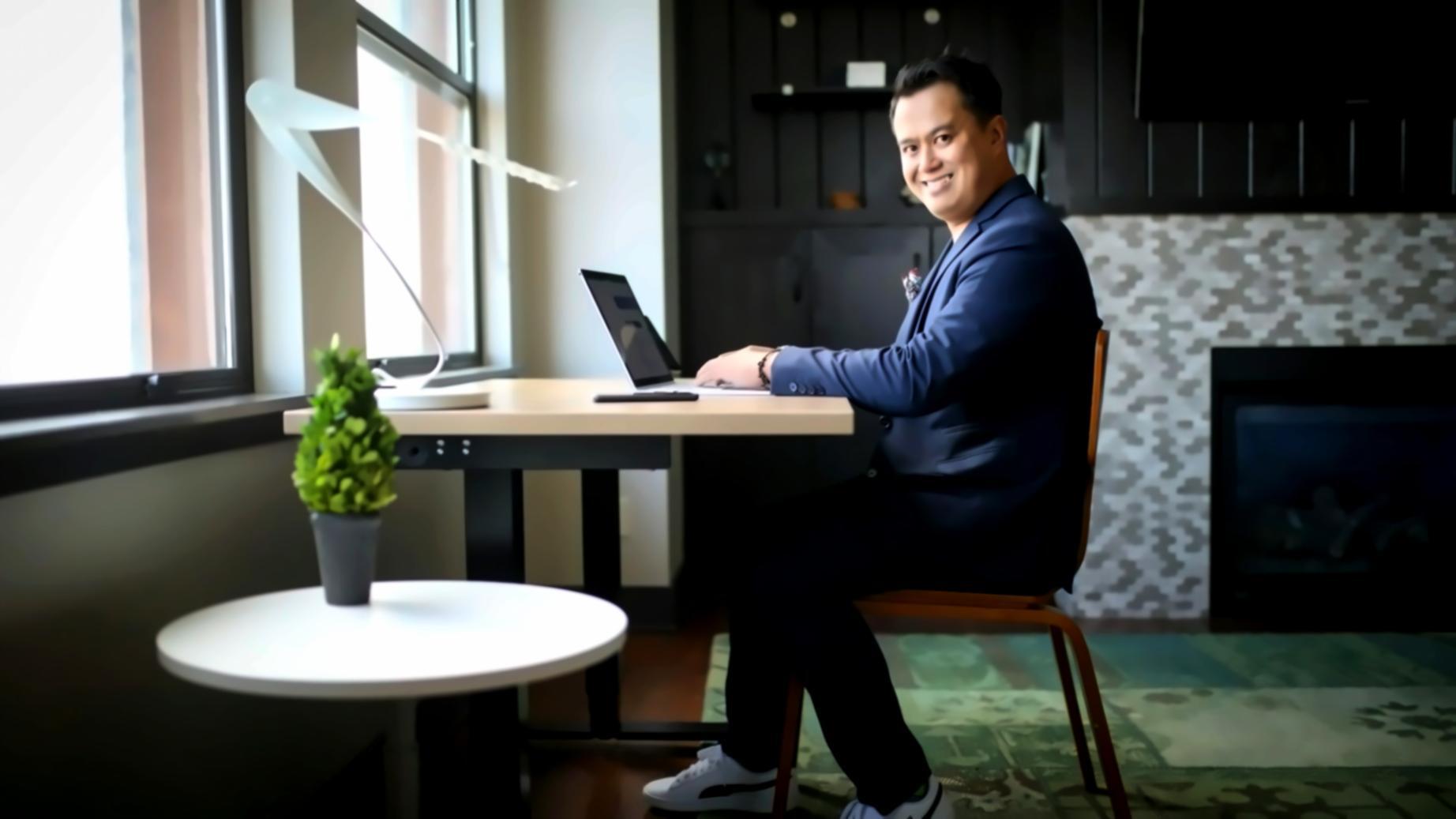 Financial analyst reviewing investment performance data and market statistics